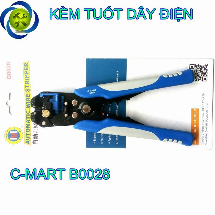 [HCM]Kềm tuốt dây điện C-Mart B0028