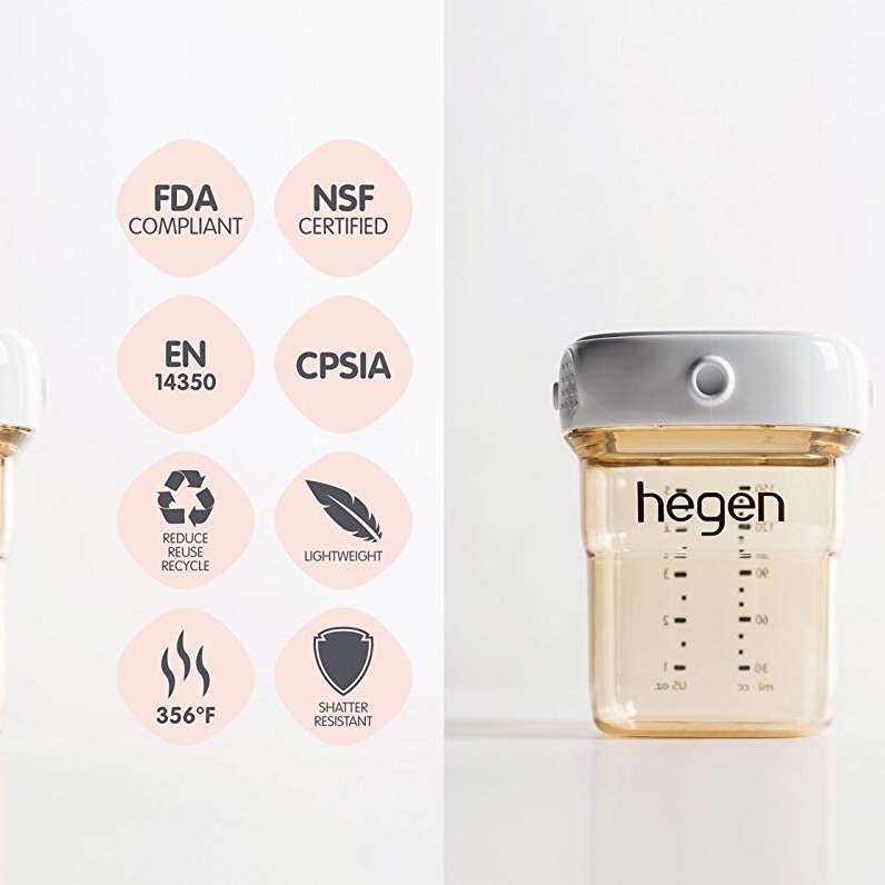 Nắp trữ bình sữa hegen