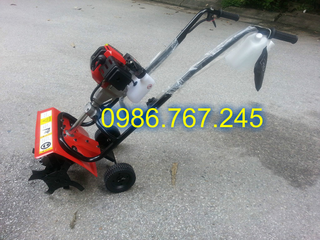 [Trả góp 0%]Máy xạc cỏ xới đất đẩy tay động cơ 2 thì