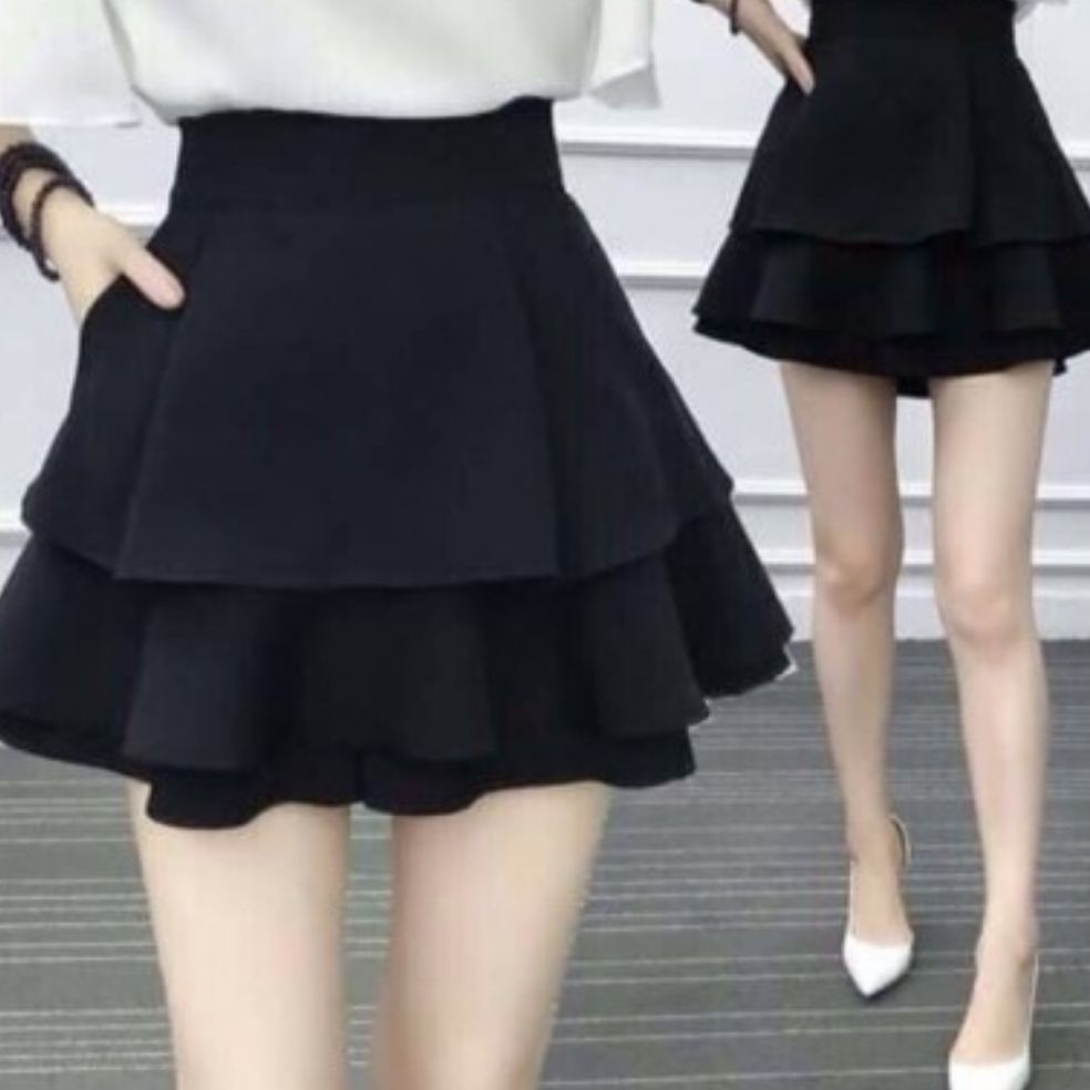[HCM]Chân váy 3 tầng có quần ( ảnh thật)