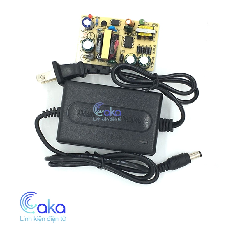 Nguồn Adapter 12V 2A Có Đèn - Cung Cấp Nguồn Ổn Định Cho Camera, Đèn LED, Màn Hình LCD