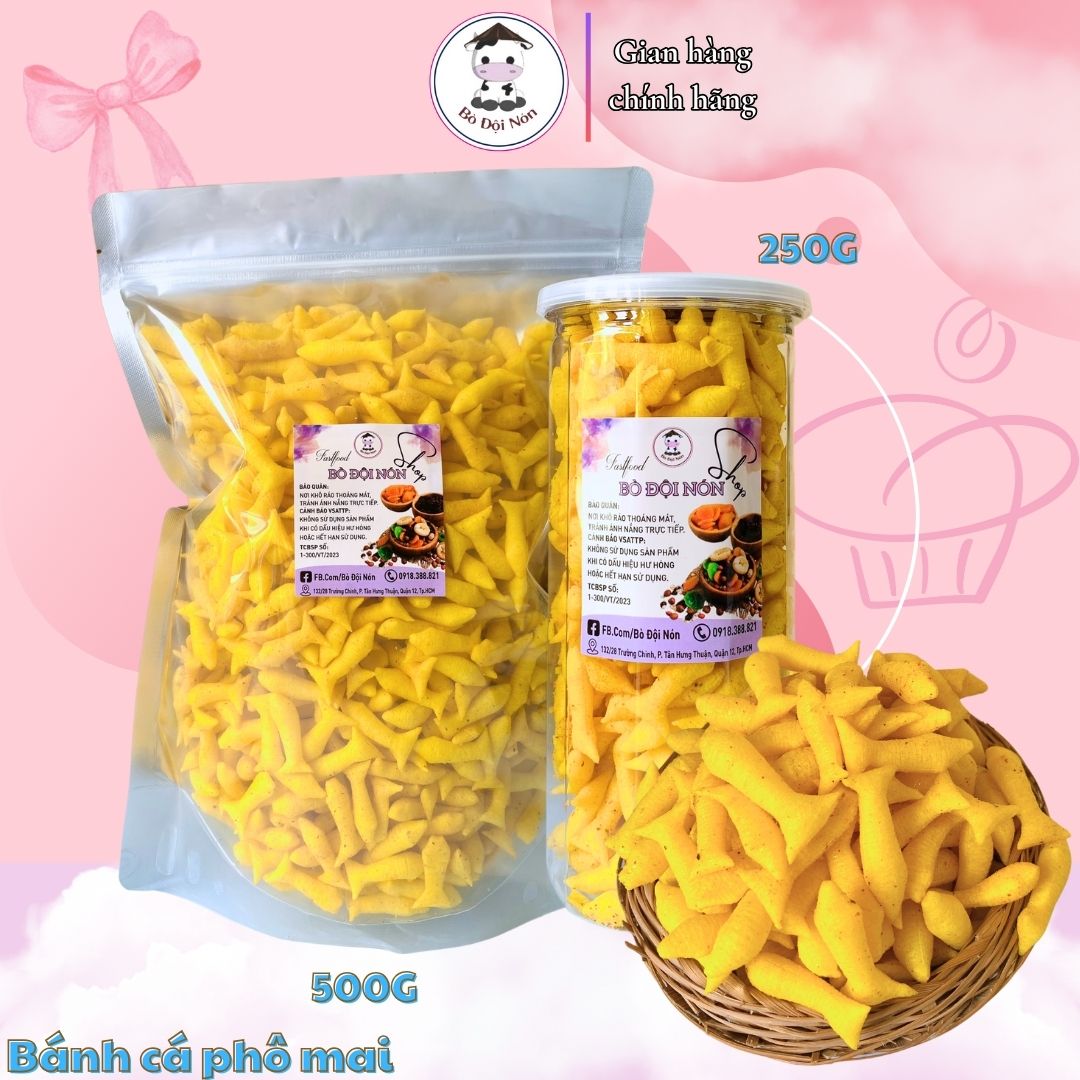 BÁNH CÁ VỊ PHOMAI SIÊU GIÒN BÒ ĐỘI NÓN