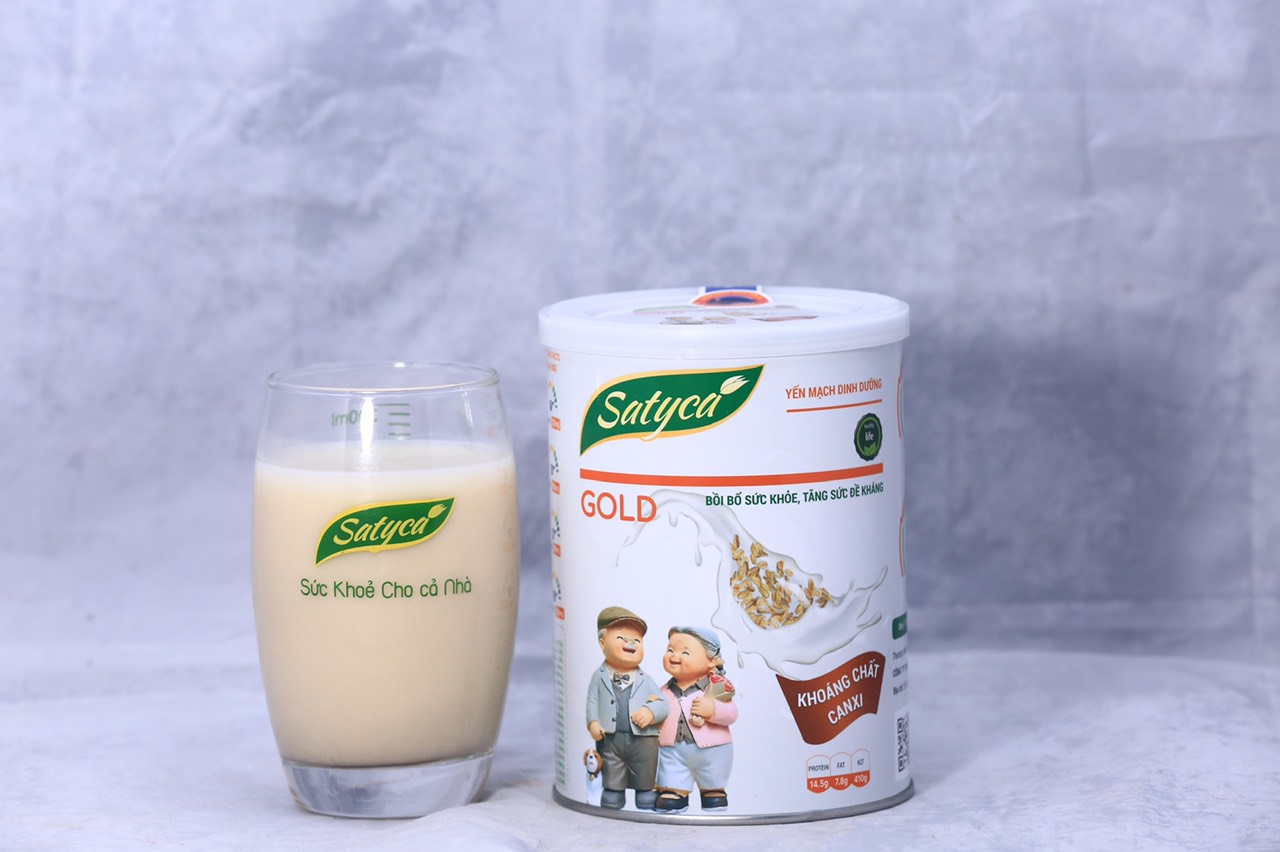 Sữa yến mạch dinh dưỡng Satyca Gold