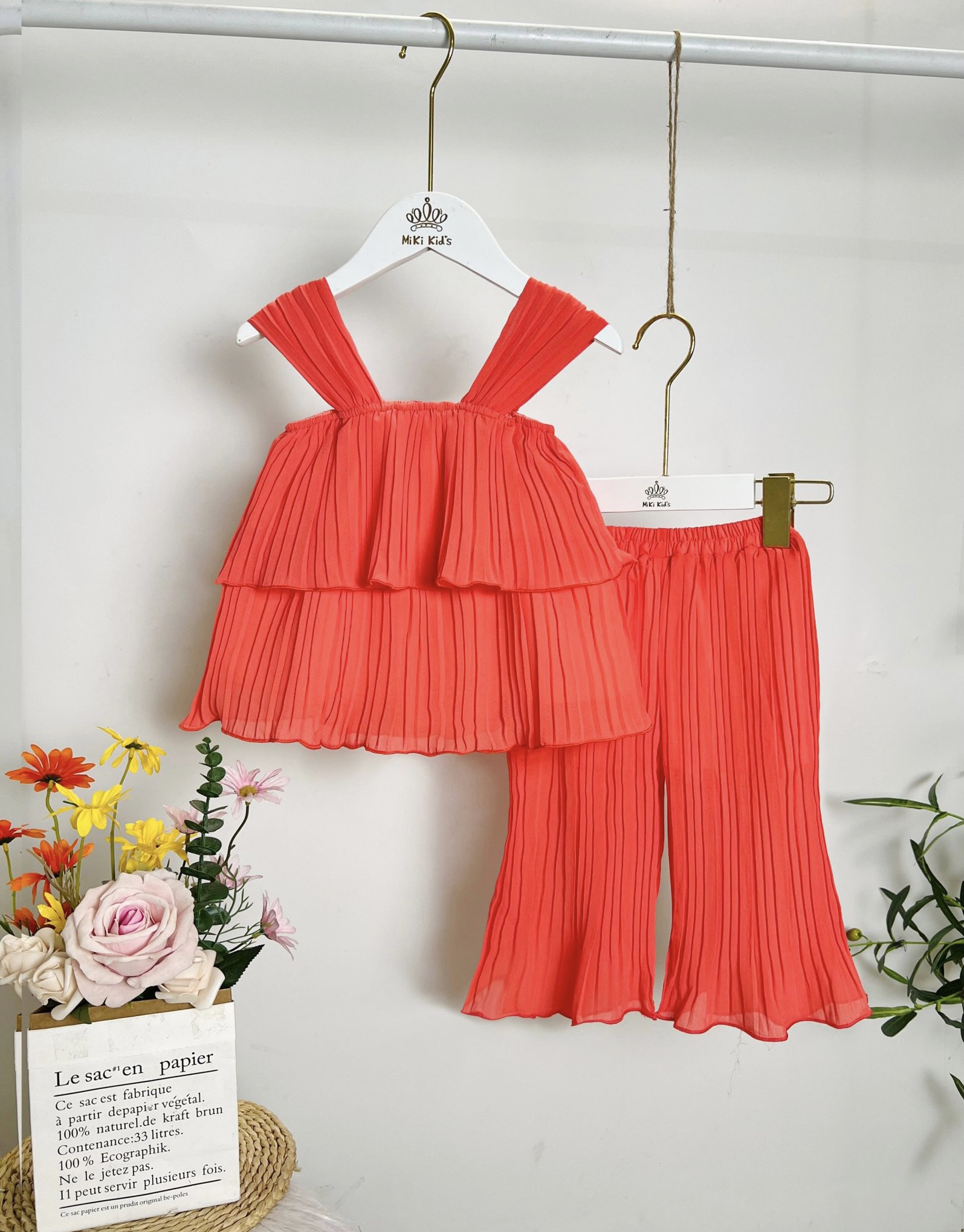 [SIZE NHÍ] SÉT BỘ DẬP LY BÉ GÁI 2 TÂNG SIÊU XINH
