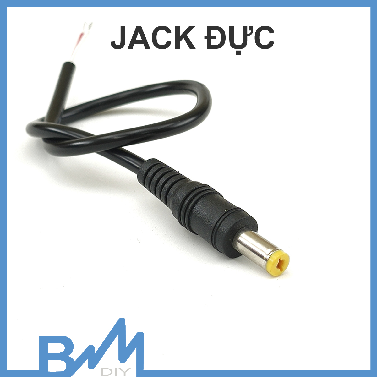 Dây nguồn jack DC đực cái 5.5x2.1mm dài 30cm
