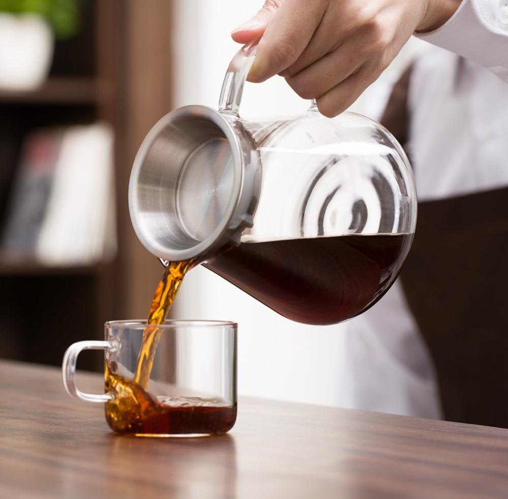Bình đựng cafe thủy tinh Samadoyo 600ml F011