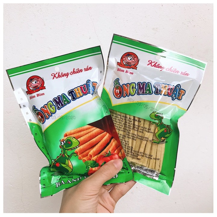 Snack Ống Ma Thuật - Lẻ 1 gói