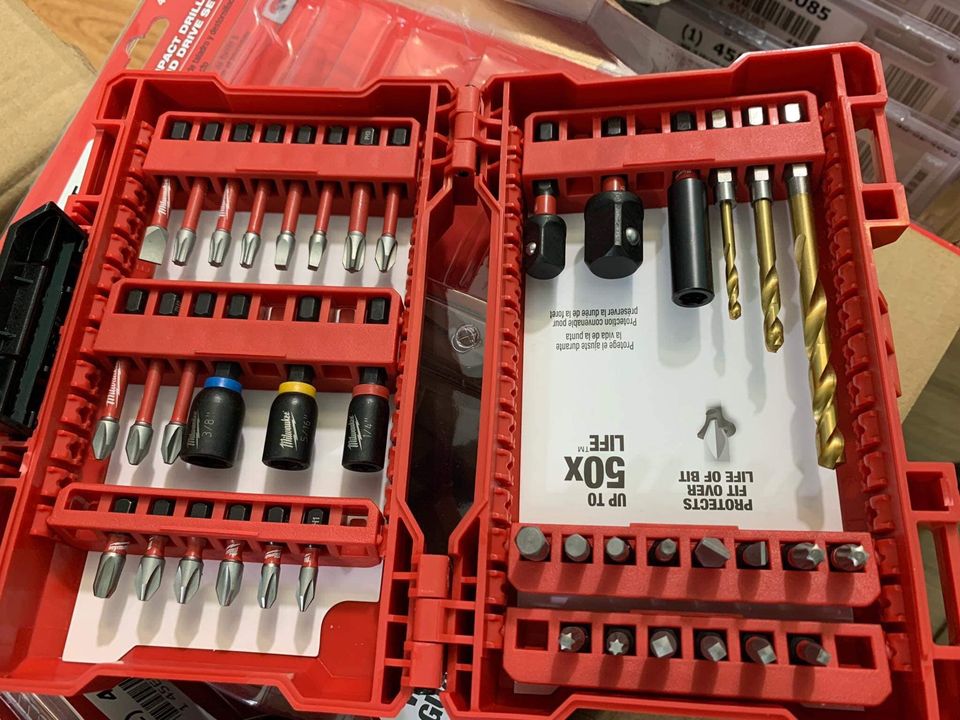 [HCM]mũi khoan vít milwaukee 40 món