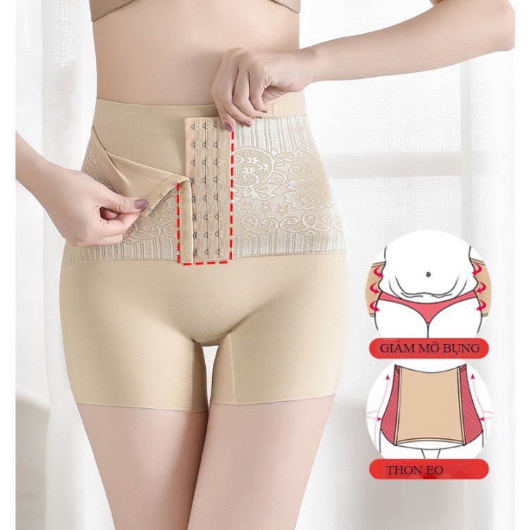 Quần Gen Nịt Bụng Su Đúc Dạng Đùi Chất Liệu Thoáng Mát