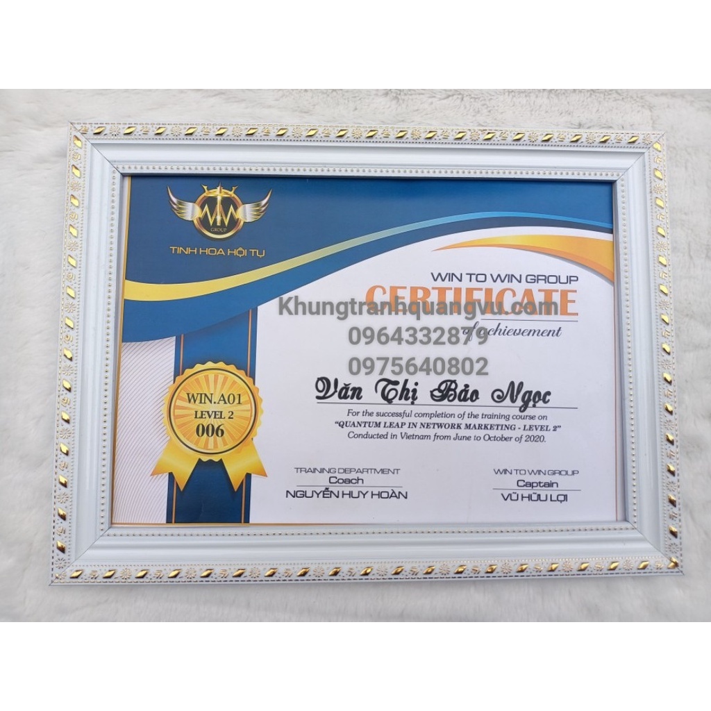 khung ảnh treo tường(20x30. 25x35. 30x40)cm mặt kính