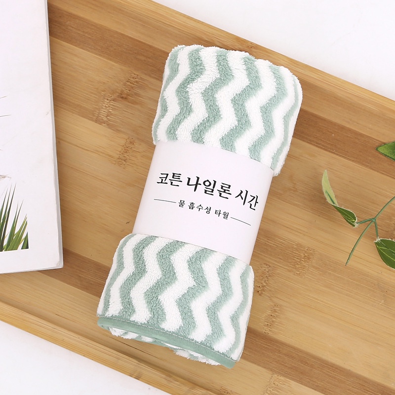 Khăn mặt lông mịn xuất Hàn 30 x 50cm siêu thấm nước