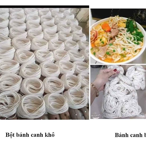 0,8kg Mì vắt ( bánh canh bột mì khô ) Huế (2 gói x400g ) loại 1