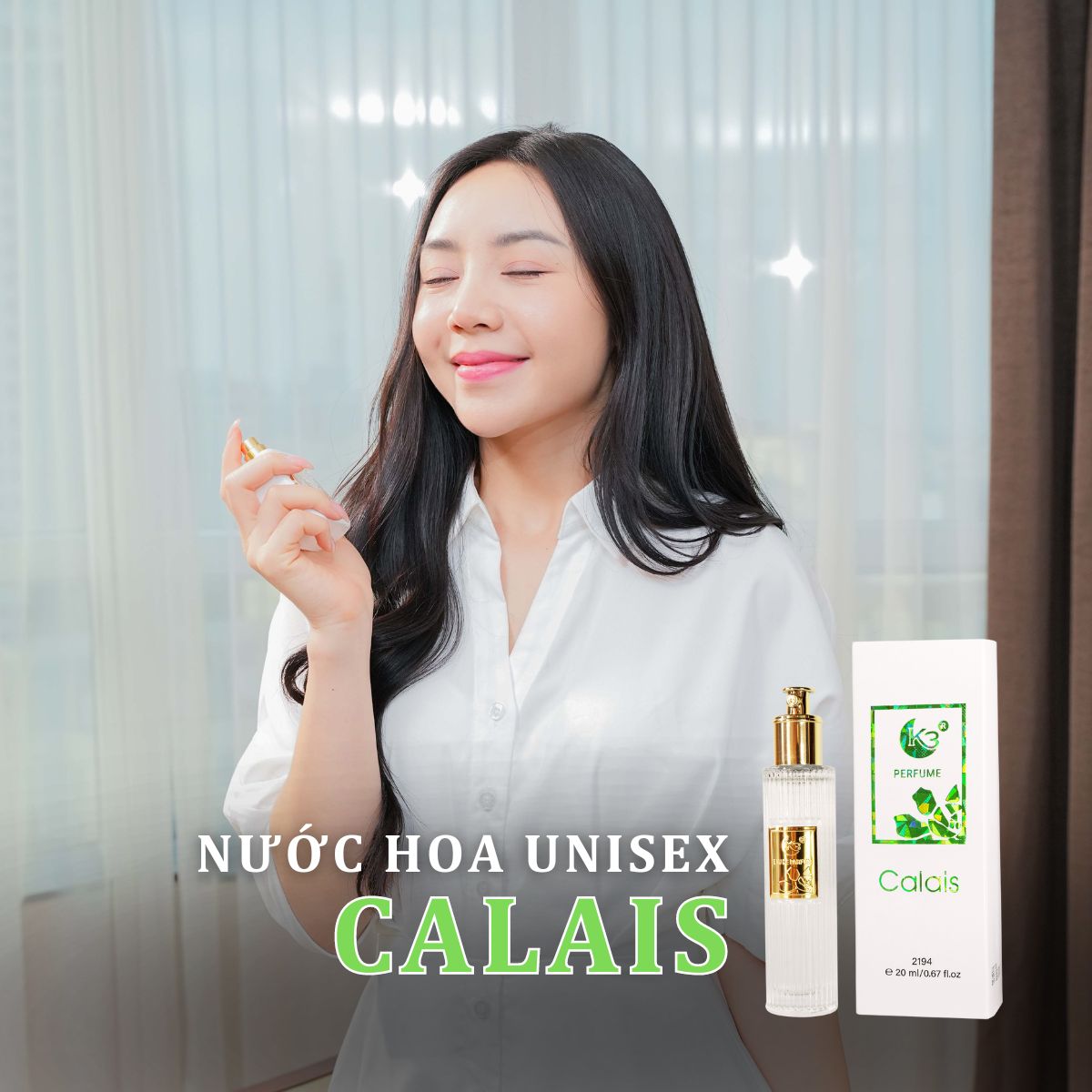 NƯỚC HOA K3 CHÍNH HÃNG (UNISEX) CALAIS: W2194