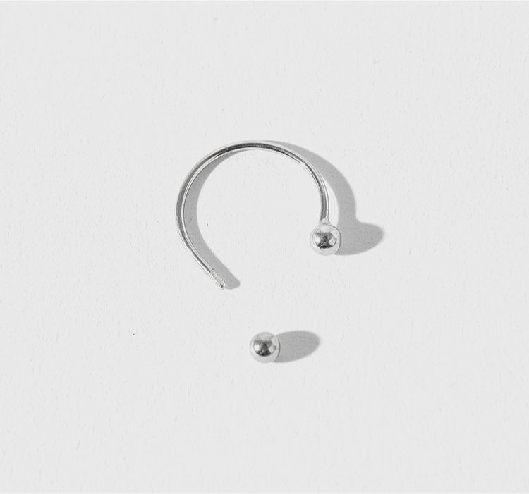 EARCUFF QA SILVER Earrings