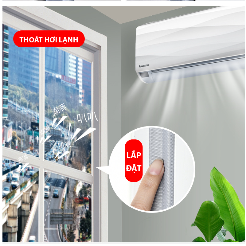 Nẹp Chặn Cửa Chống Gió Lùa Ron Cửa Sổ Cản Bụi DOORJA