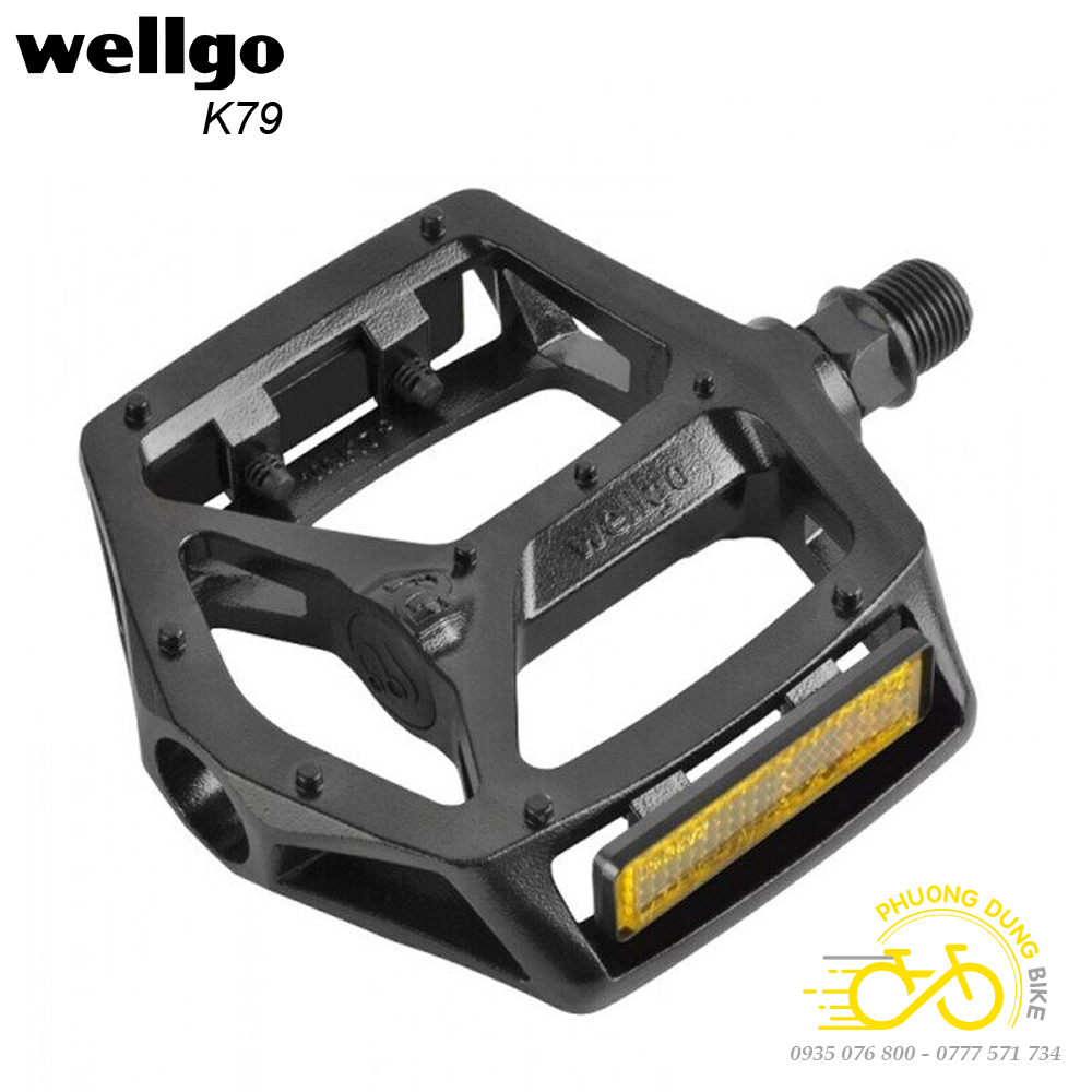 Pedan bàn đạp xe đạp WELLGO K79 VB249 (có thể gắn Strap)