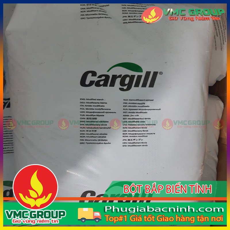TINH BỘT BẮP BIẾN TÍNH CARGILL CHẤT ĐỘN TRONG THỰC PHẨM