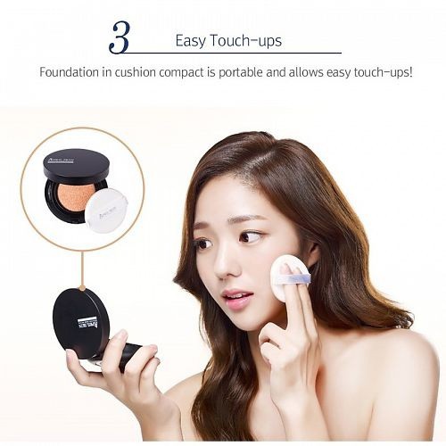 Phấn Nước Che Phủ Hoàn Hảo Aprilskin Black Magic Snow Cushion (Mẫu Mới)