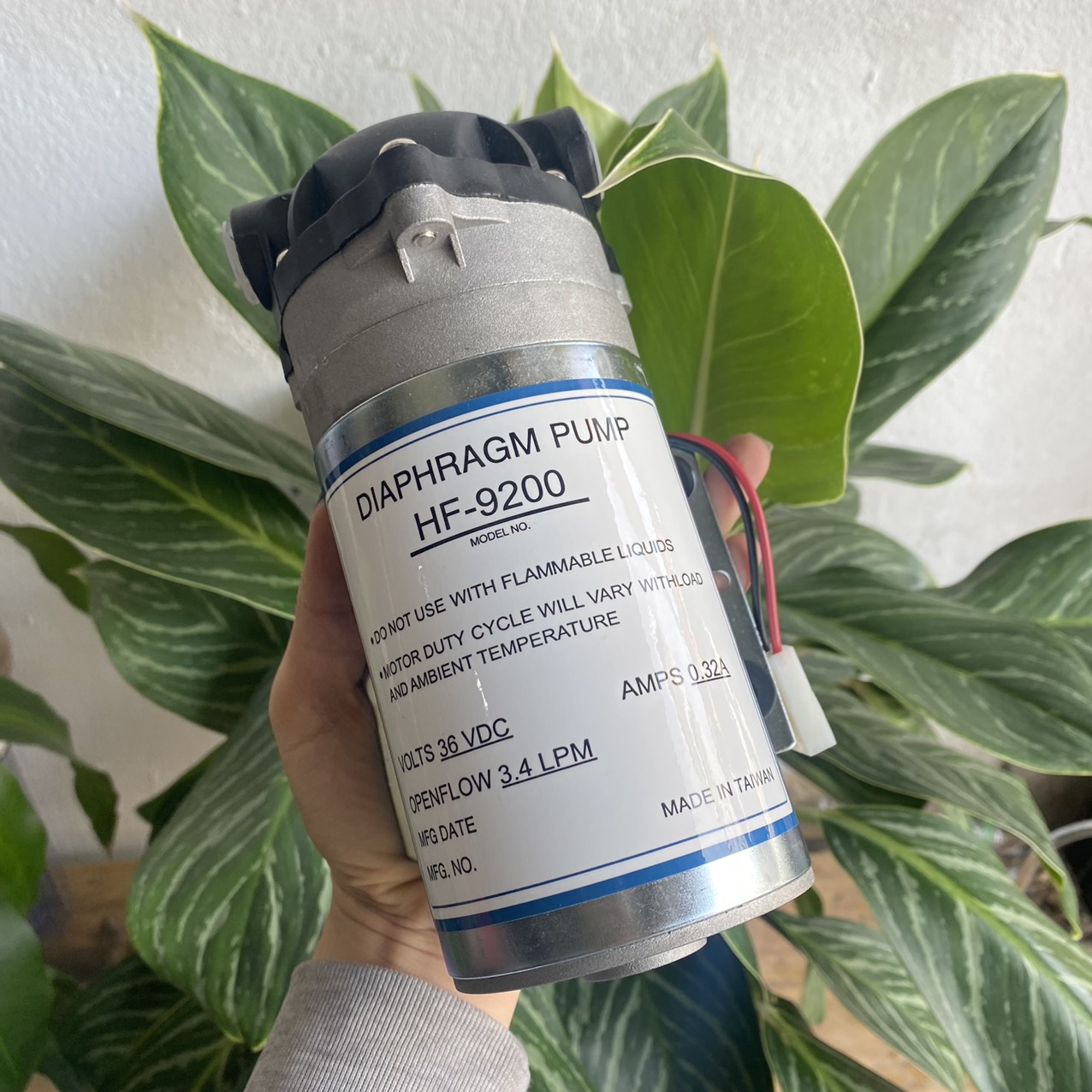 Bơm 36V Đài Loan HF-9200 chưa bao gồm adapter