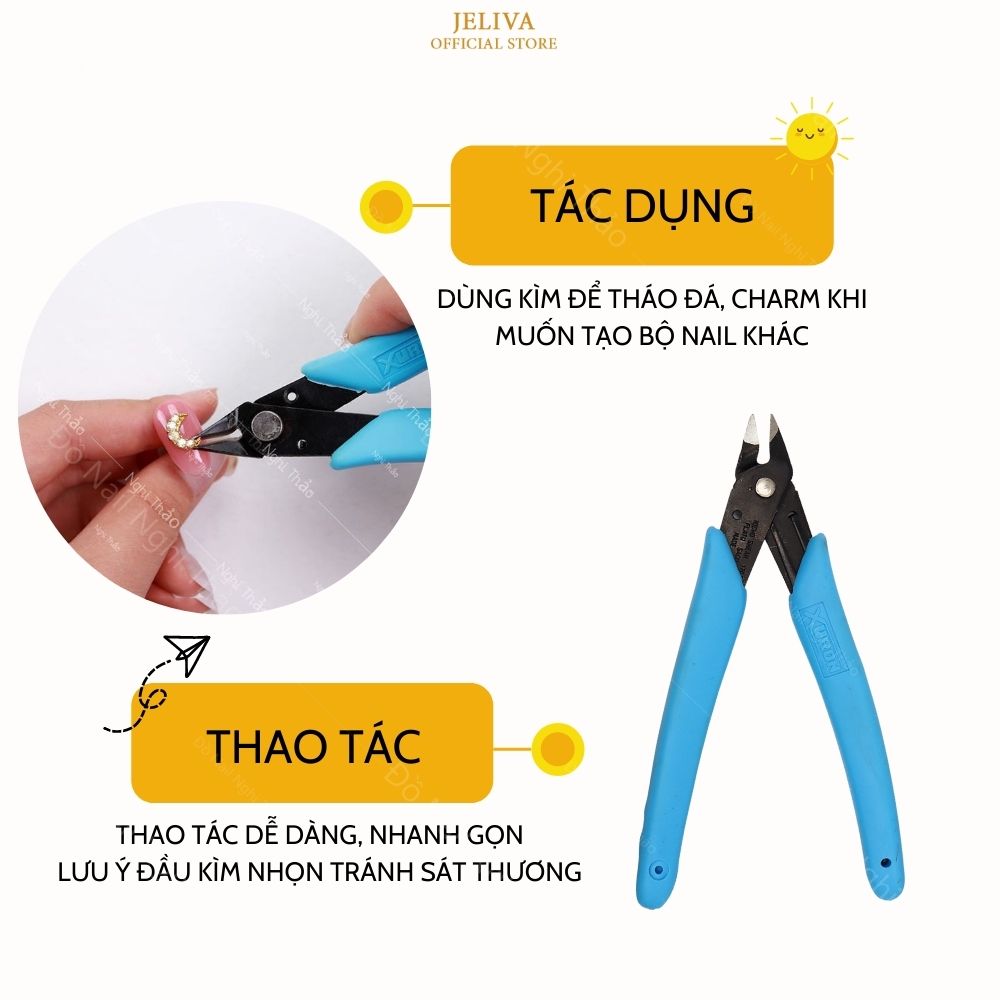 Kìm phá đá nail Xuron