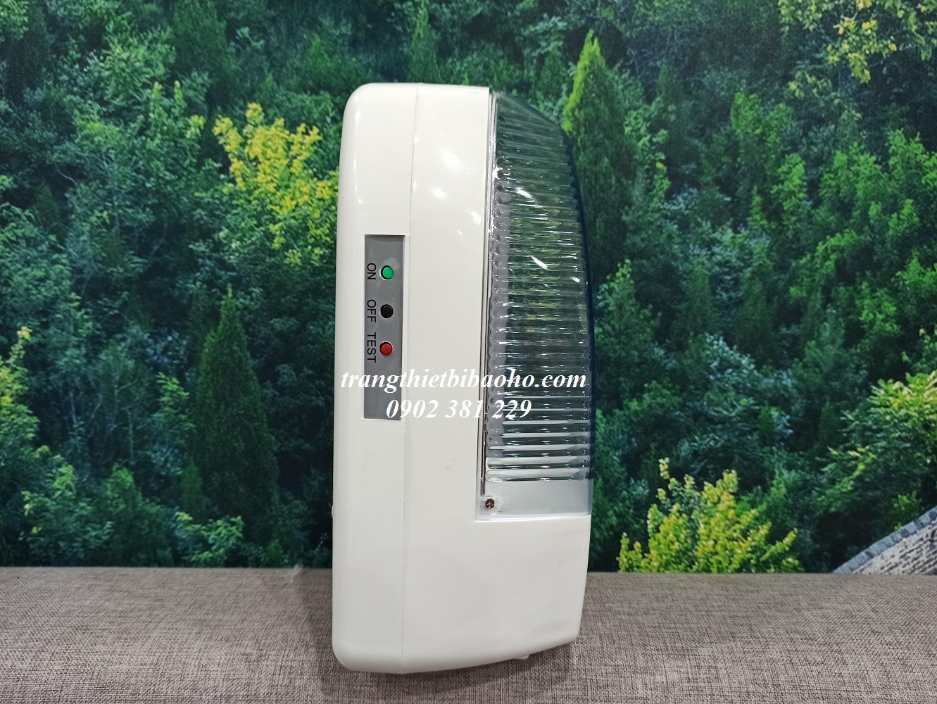 Đèn pin sạc khẩn cấp KENTOM 2300PL - hình thật
