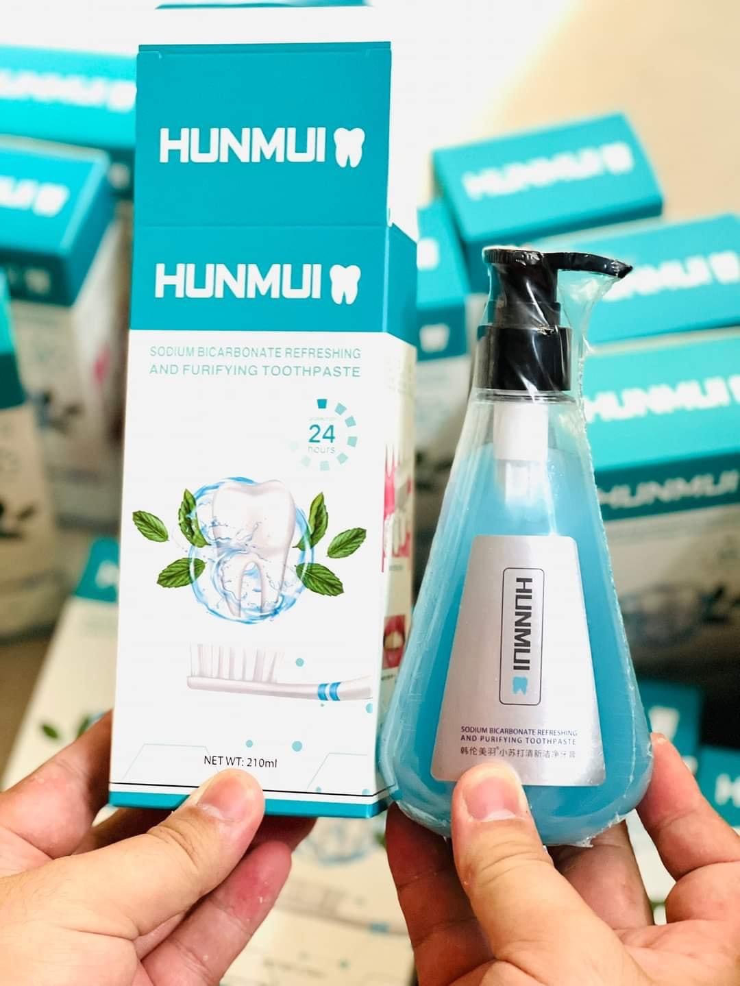 Kem Đánh Răng Hunmui ( CHÍNH HÃNG- CÓ HỘP ) - Kem Đánh Răng Thơm, Trắng Răng-Vệ Sinh Răng Miệng, Hết Hôi Miệng