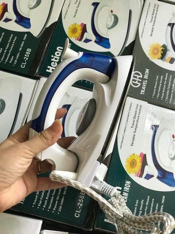 Bàn là ủi mini di động có thể gập lại