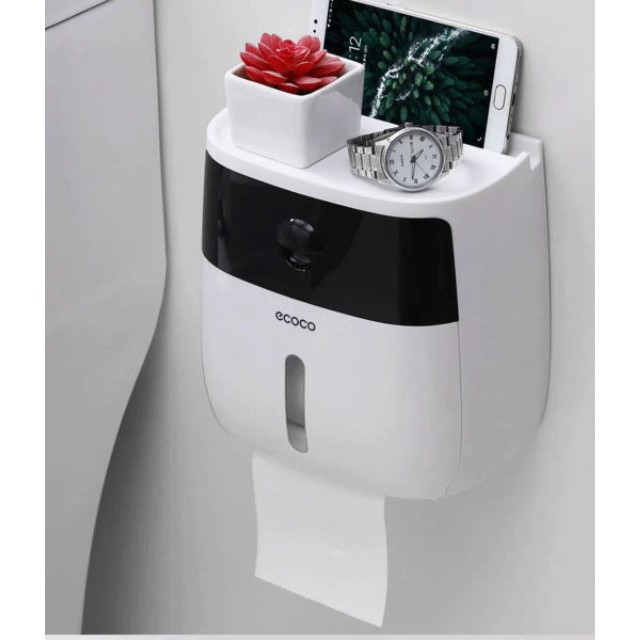 Hộp đựng giấy vệ sinh 2in1 ECOCO TA
