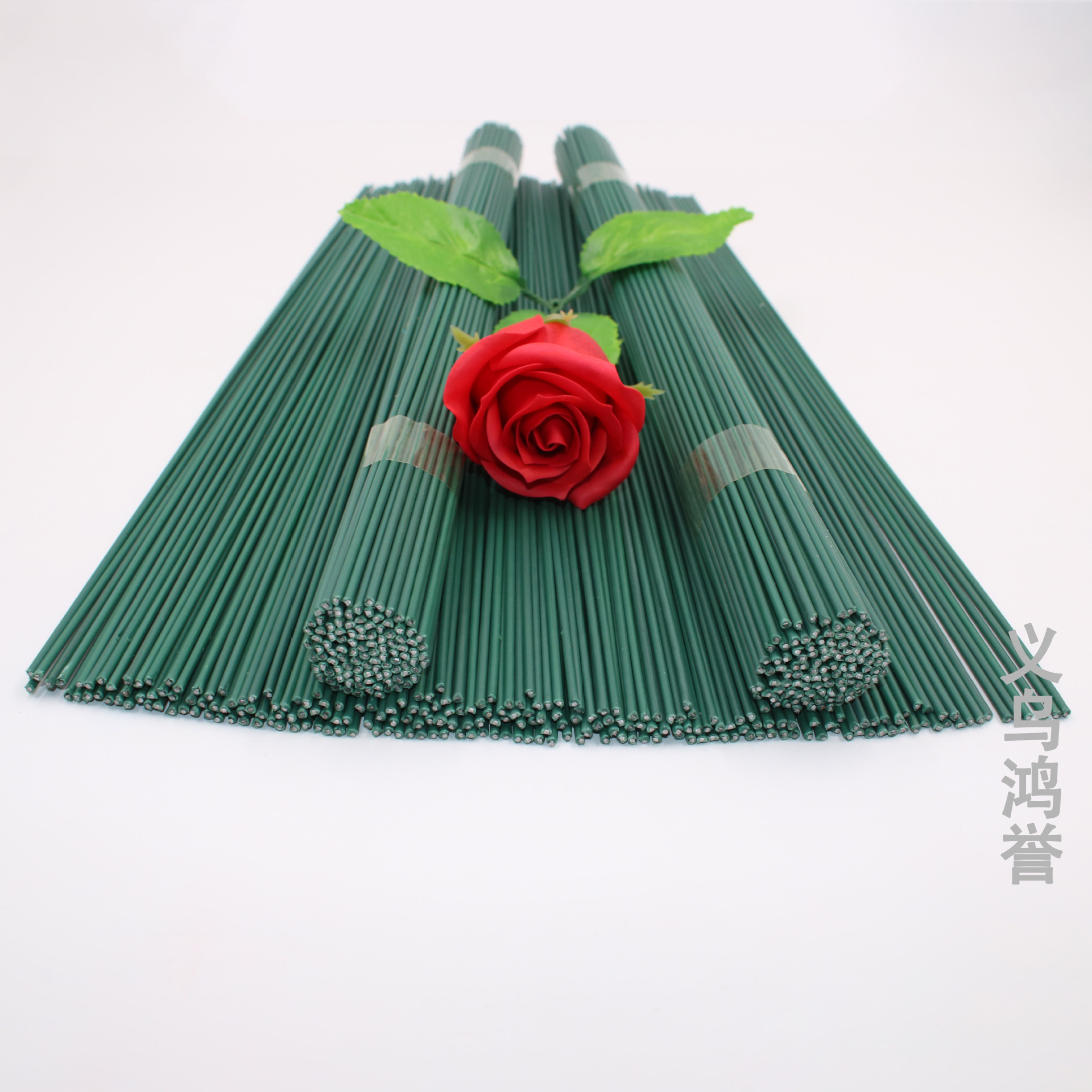 100 cành kẽm cắm hoa sáp,hoa giấy dài 40cm,60cm