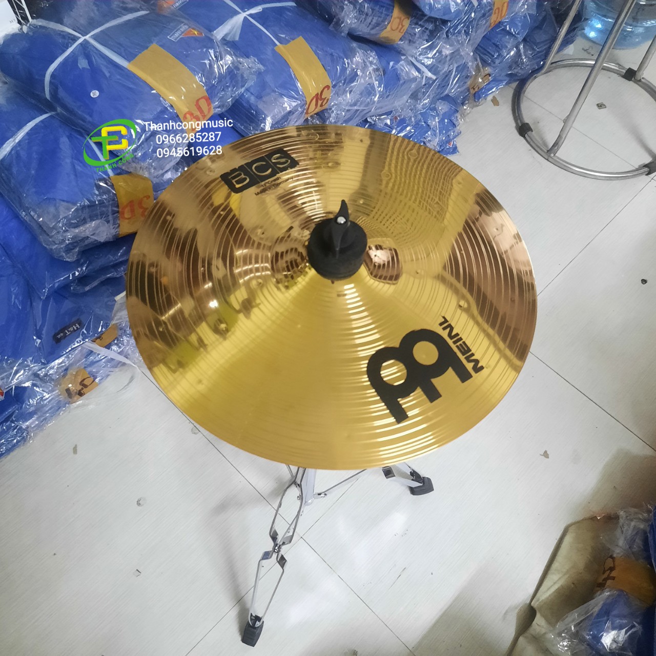 Lá cymbal BCS 10nich, 12inch chơi cajon