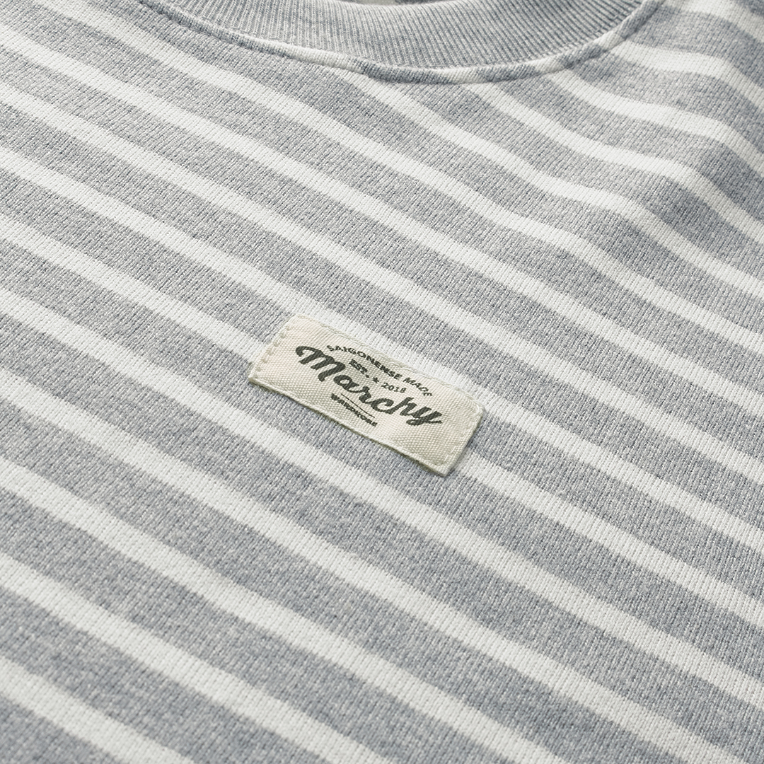 [Nhập LazSoHot2- giảm 20% đơn 199k|MARCHY - Basic Striped Tee - Áo Thun Kẻ Sọc (nhiều màu)