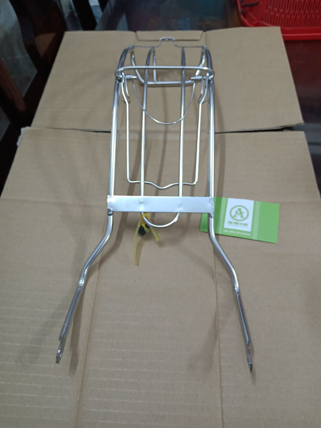 Baga Inox trước 8 ly cho xe Wave đời đầu