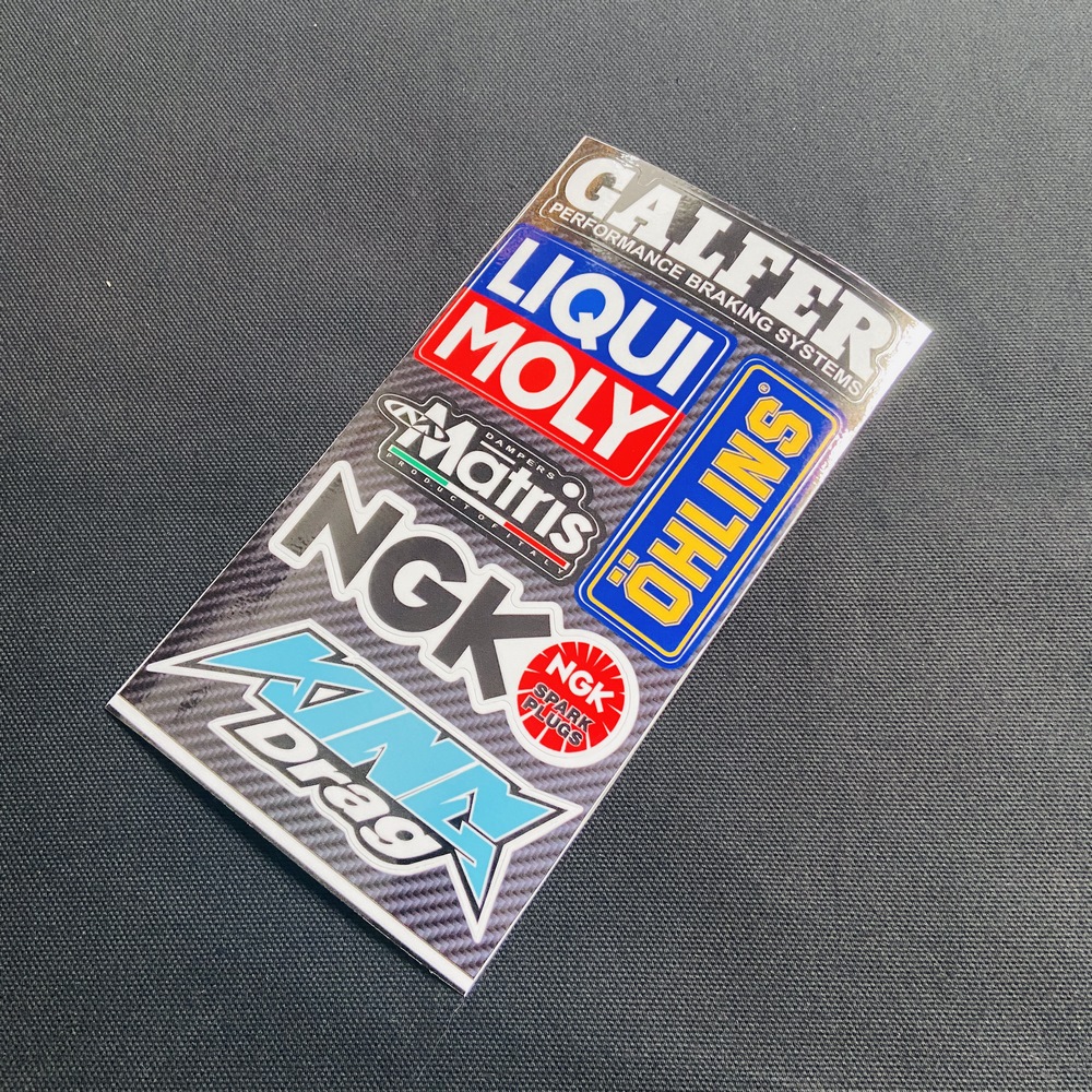 [HCM][TEM DẺO ĐEP KHÔNG TƯỞNG ] TEM DÁN XETRANG TRÍ XE NHIỀU LOGO CỰC CHẤT CỰC NGẦU (MINI TEM NGK)