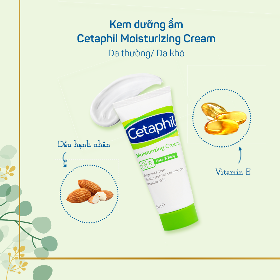 Kem dưỡng ẩm Cetaphil Moisturising Cream 50g
