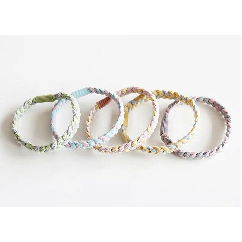 DÂY CỘT COMBO 05 DÂY CỘT TÓC ĐAN MÀU