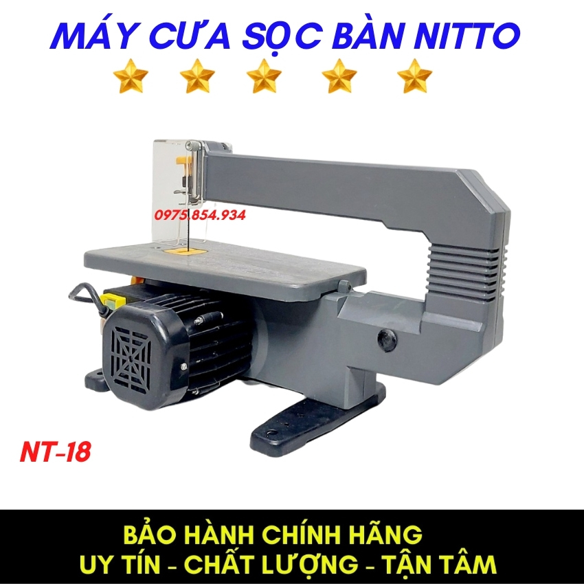 Máy cưa lọng bàn NITTO NT-18 ( 100% dây đồng )