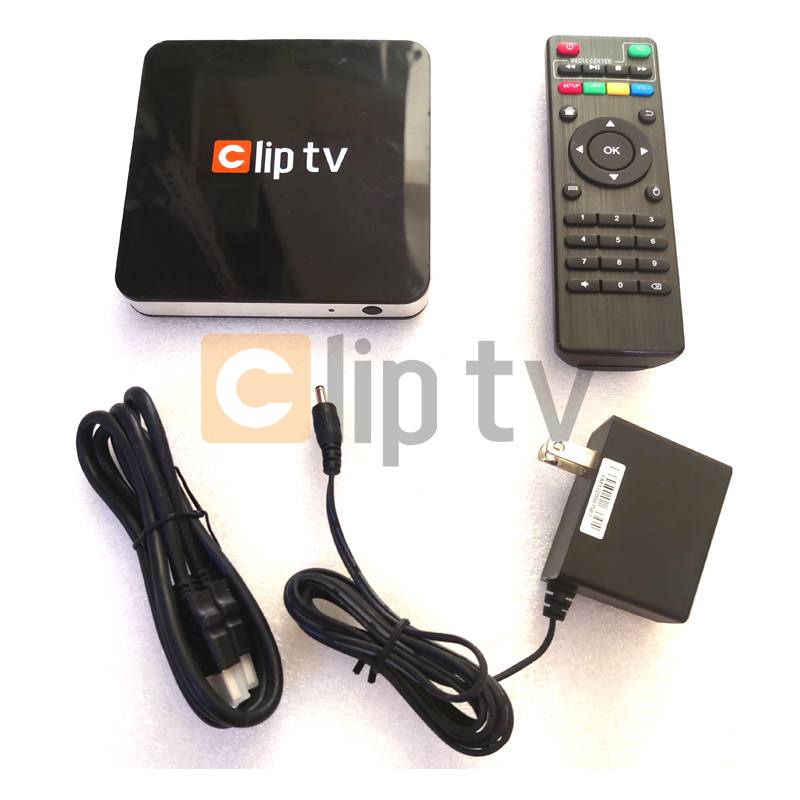 Android TV Box Clip TV thanh lý đầy đủ phụ kiện