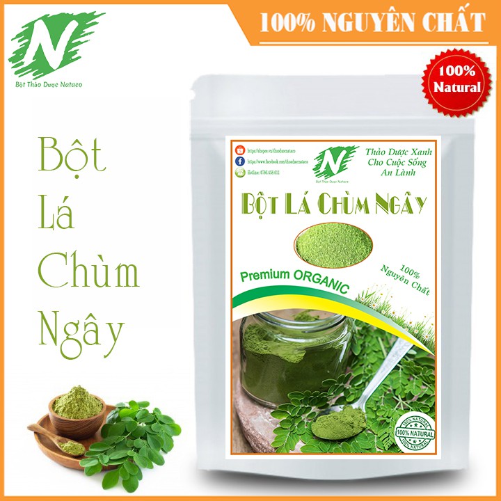 [HCM]Bột Lá Chùm Ngây 100g