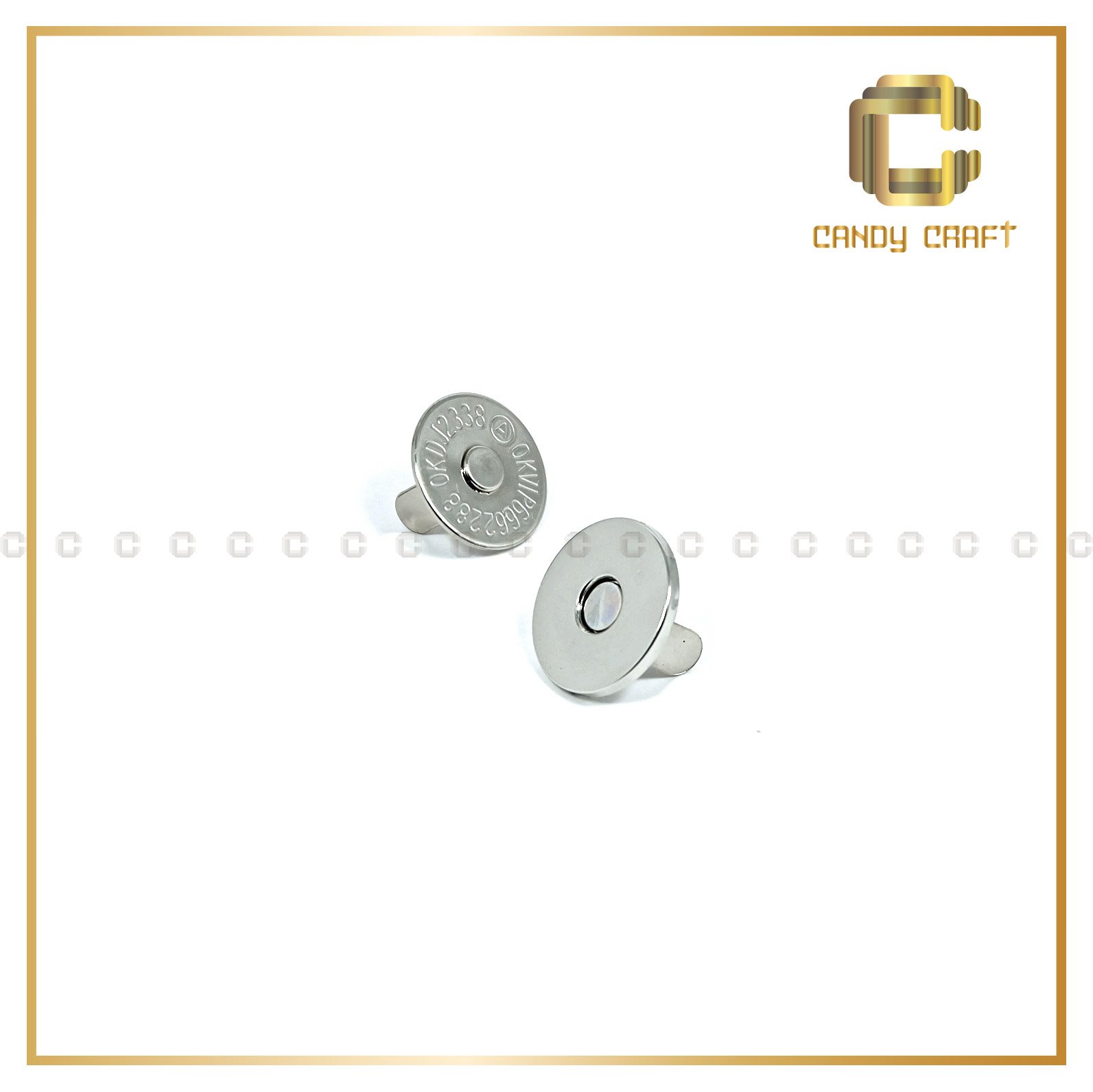 NAM CHÂM BỘ 1.4 - 1.8CM - phụ kiện làm túi xách