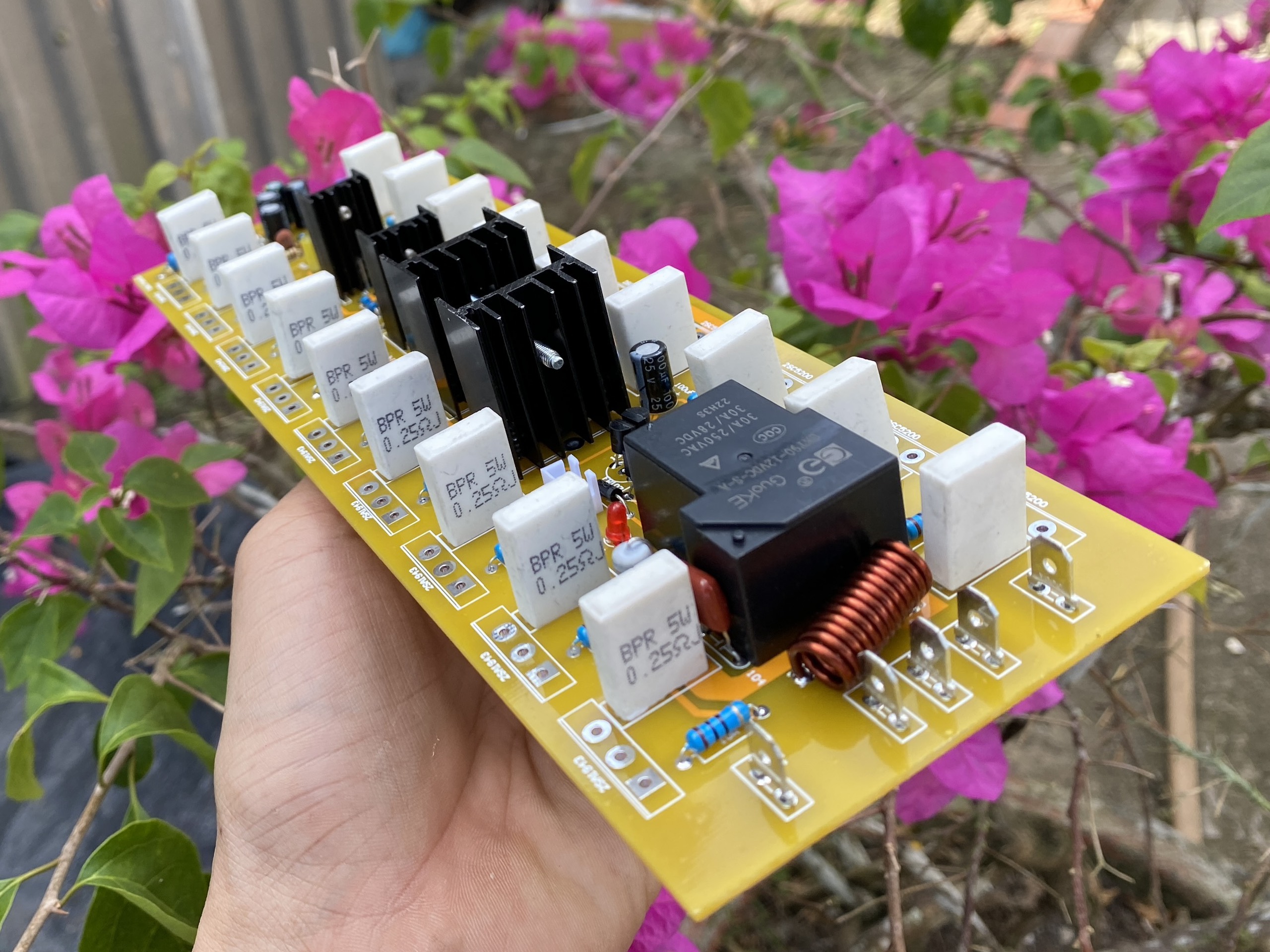 Mạch công suất 18 sò MONO  phíp FR4