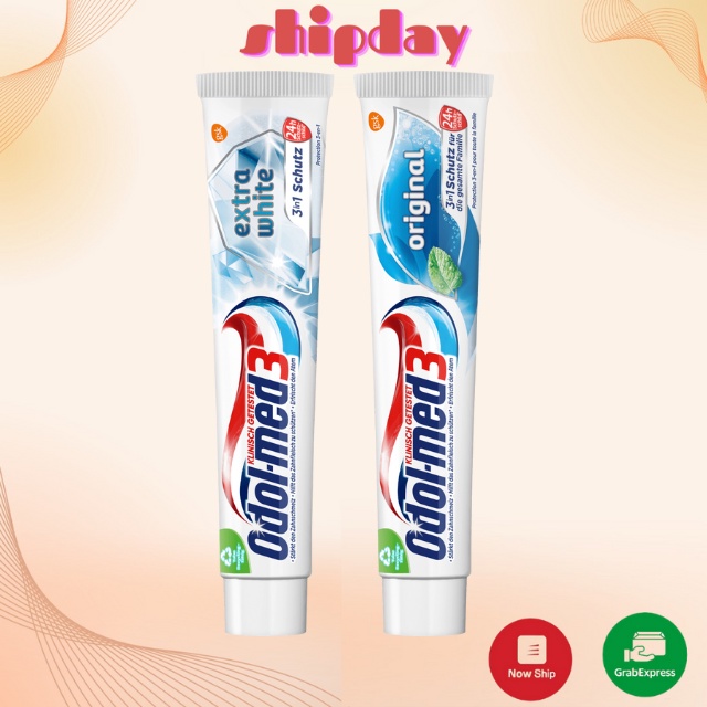Kem đánh răng ODOL-MED 3 extra white 75ml (Hàng nội Địa đức)