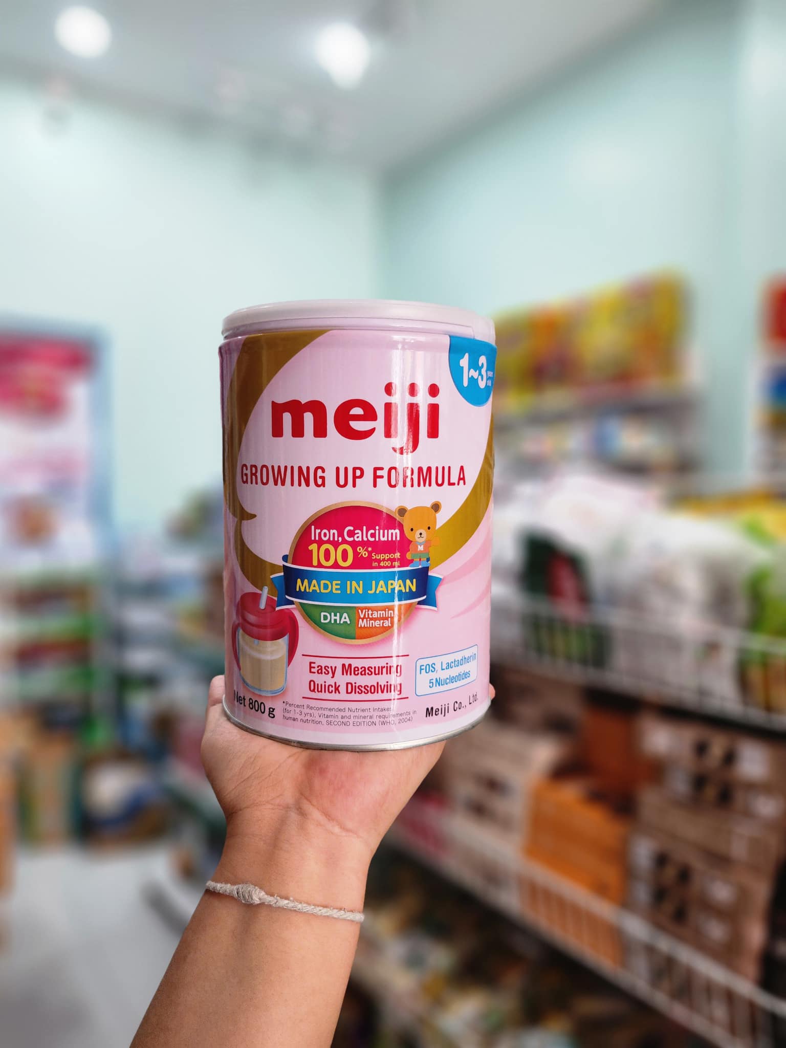 Sữa Meiji Growing Up Formula 800g (1 - 3 tuổi)