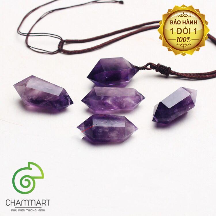Vòng cổ AMETHYST Thạch Anh Tím - Vòng Cổ Cao Cấp