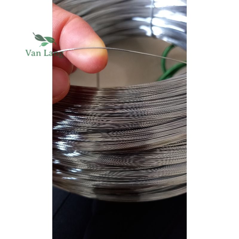 50 mét dây thép 0,5 li mạ kẽm, dây thép làm hoa giấy, dây thép trang trí