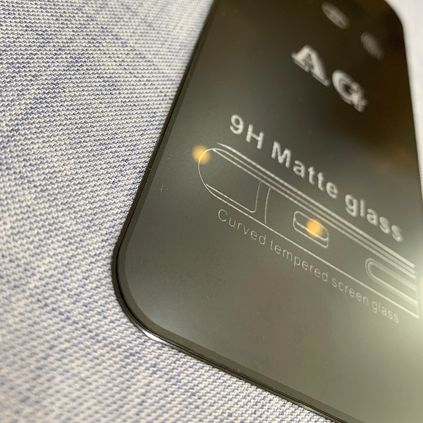Combo Kính Cường Lực AG + Mắt Bảo Vệ Camera Cho iPhone 12 Pro Max