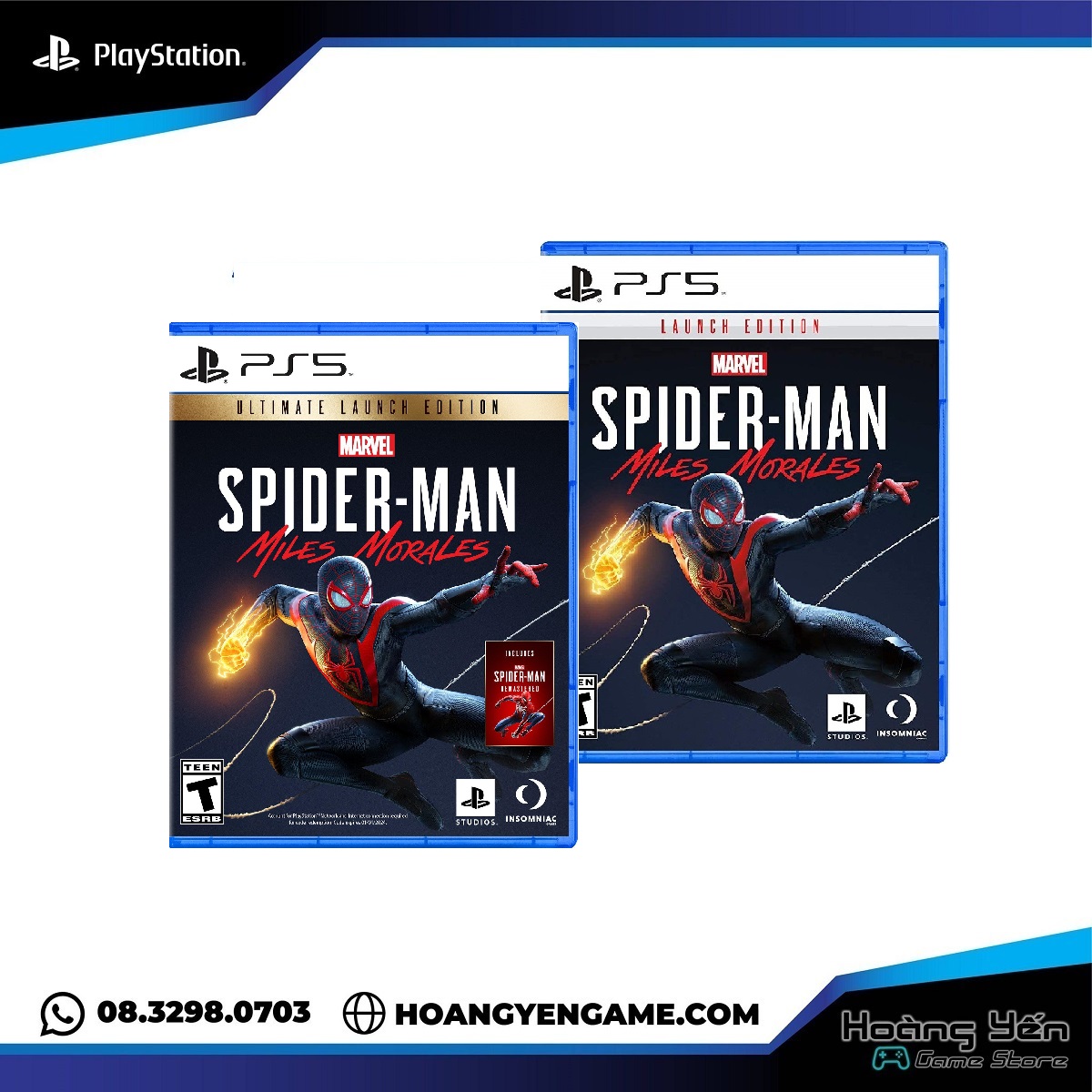 [HCM]Đĩa Game Spider Man Miles Morales ULTIMATE PS5