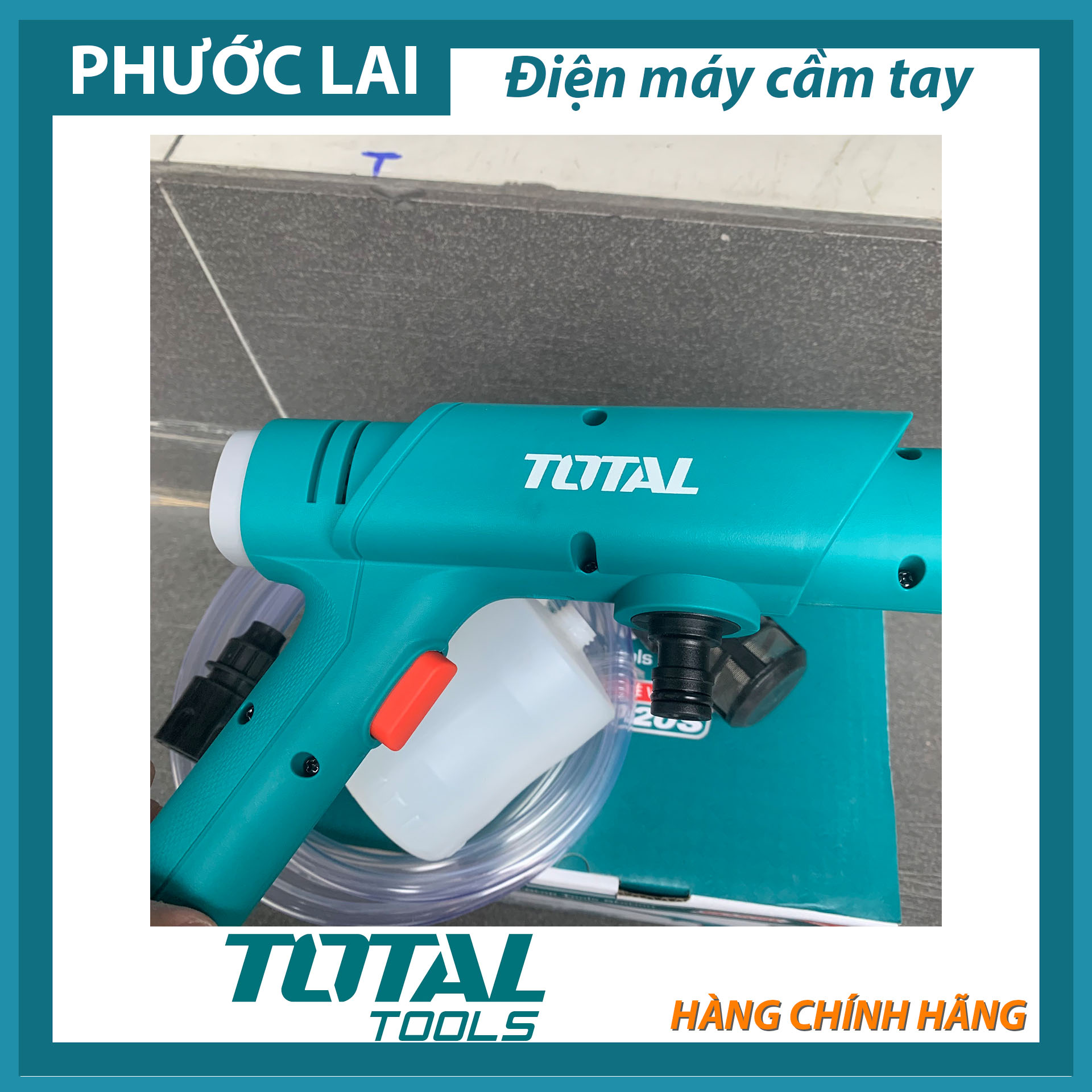 Máy xịt rửa dùng pin 20V (Chính Hãng) TOTAL TPWLI20282