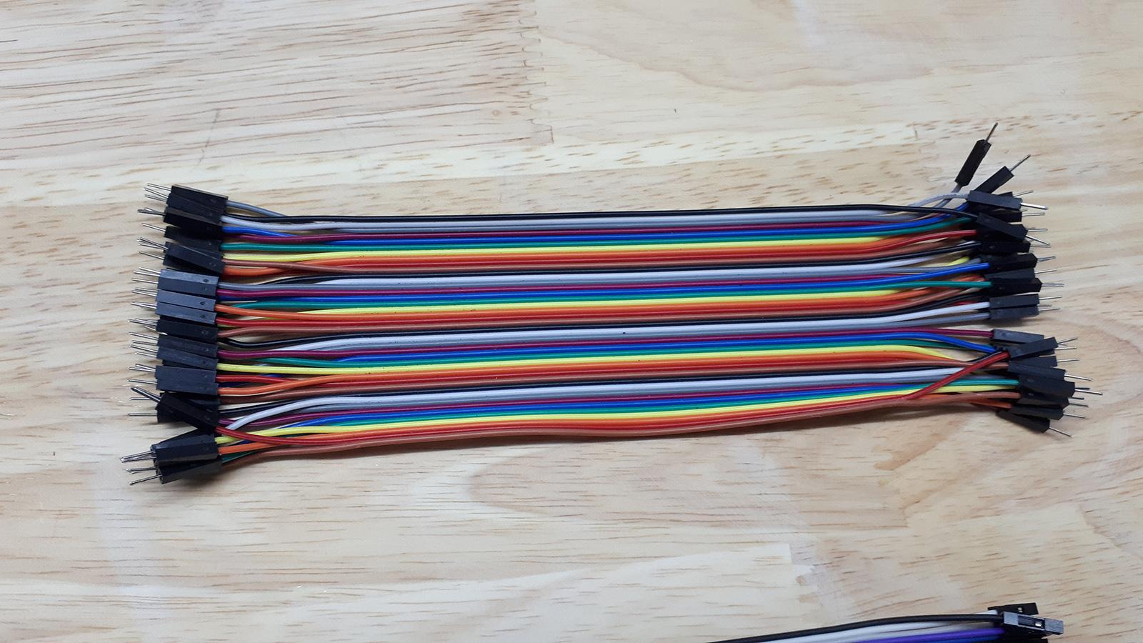 Dây Cắm Breadboard 20cm - Tép 40 sợi (dây bus test board)