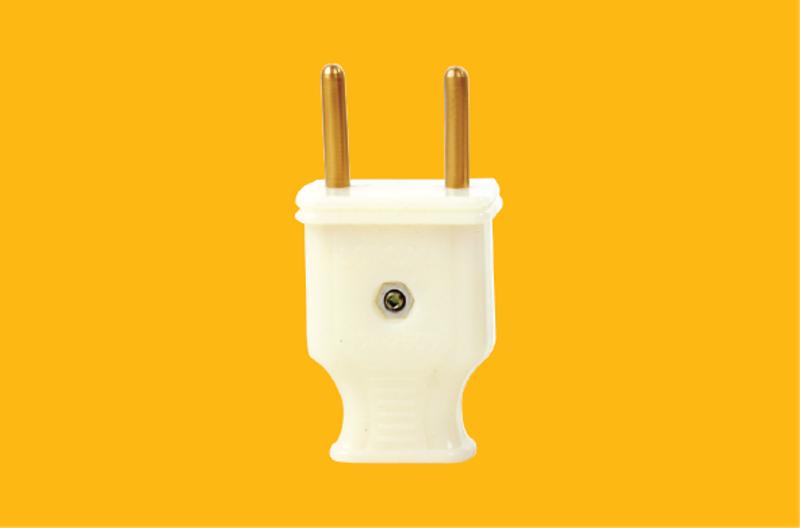 Phích cắm điện dương tự đấu hộp 2 chiếc