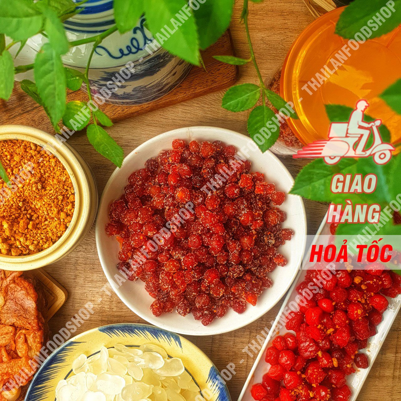 Chùm Ruột Sấy Chanh Muối - Lon 500gr
